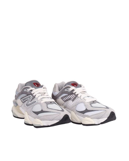 New Balance White 9060 Sneaker
