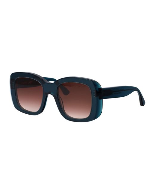 Thierry Lasry Blue Squared Sunglasses Swimmy 3473