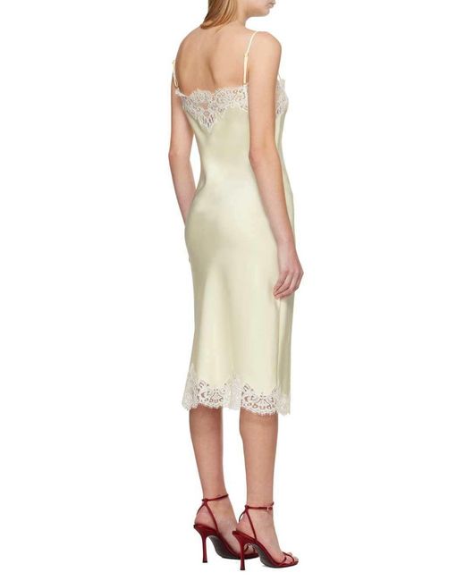 Stella McCartney White Iconic Butterlik Lace Dress