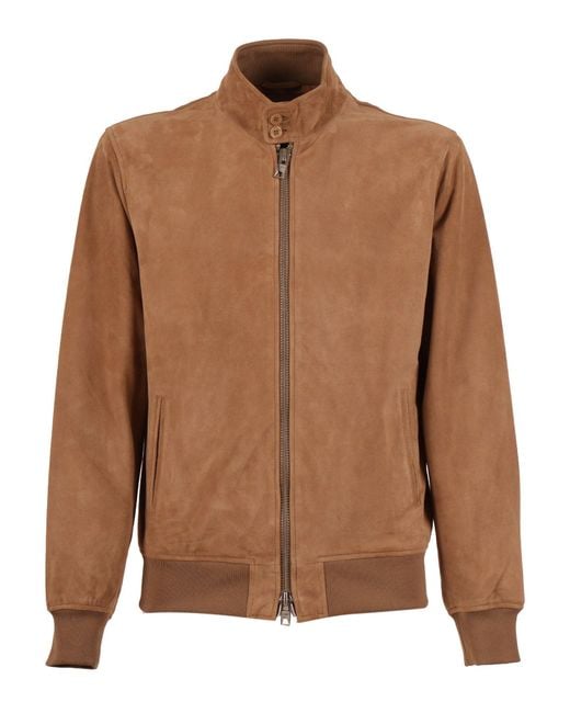 Schott Nyc Brown Leather