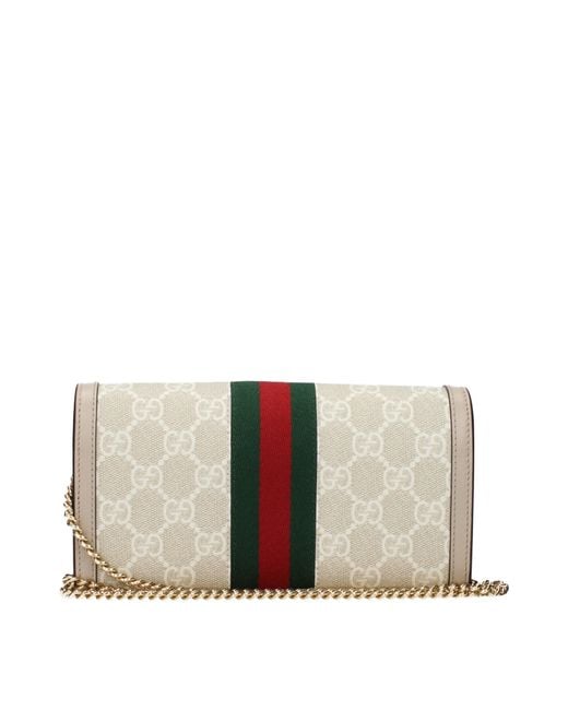 Gucci Natural Ophidia Wallet/ Fabric
