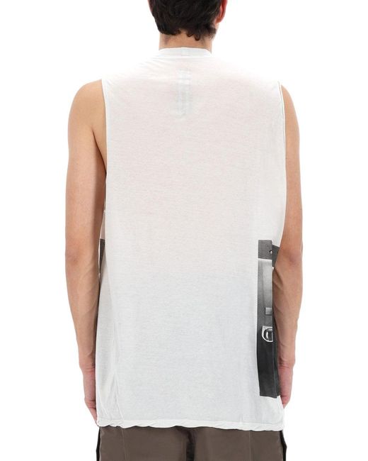 Rick Owens Gray Top Rick S Jumbo