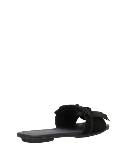 Hogan Black Sandals