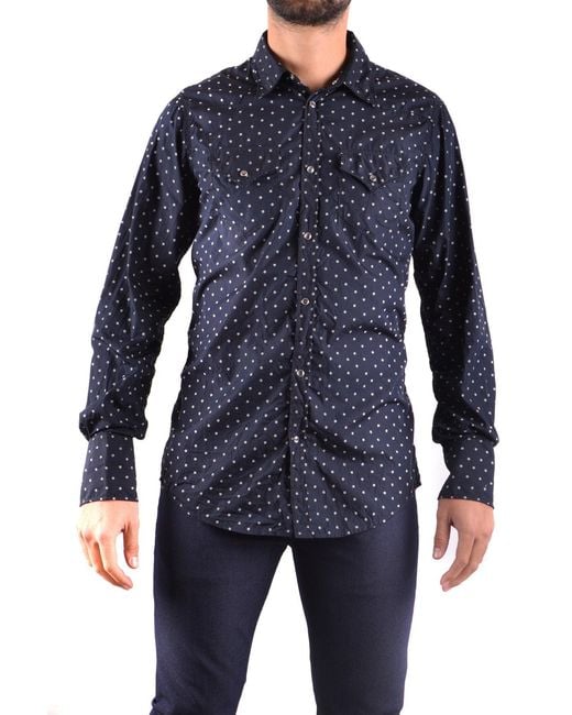 DSquared² Blue Shirts for men
