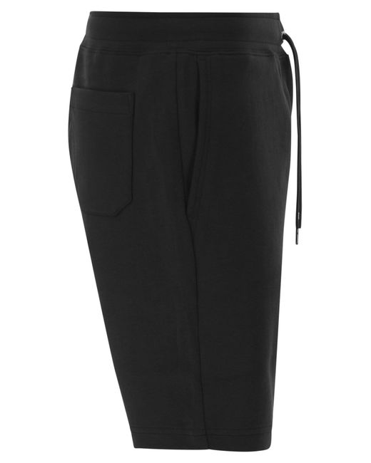 Polo Ralph Lauren Black Double-Knit Shorts for men