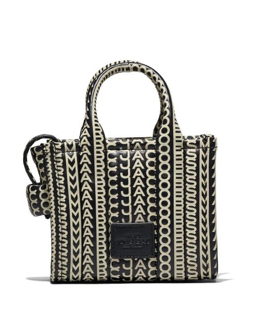 Marc Jacobs 'the Monogram Leather Mini Tote Bag' in het Multicolor