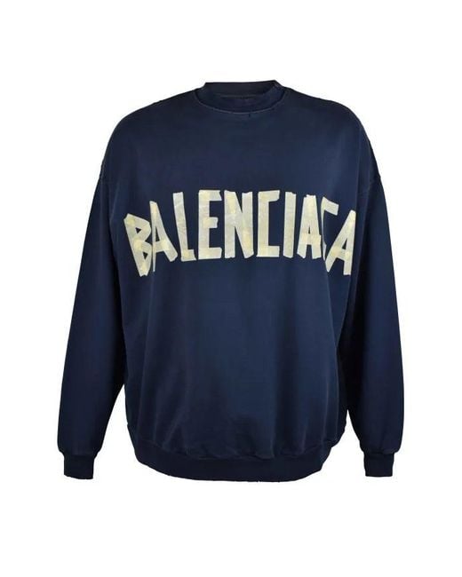 Balenciaga Blue Sweatshirt