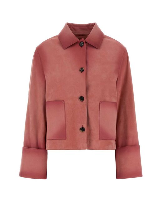 Loewe Red Leather Jacket