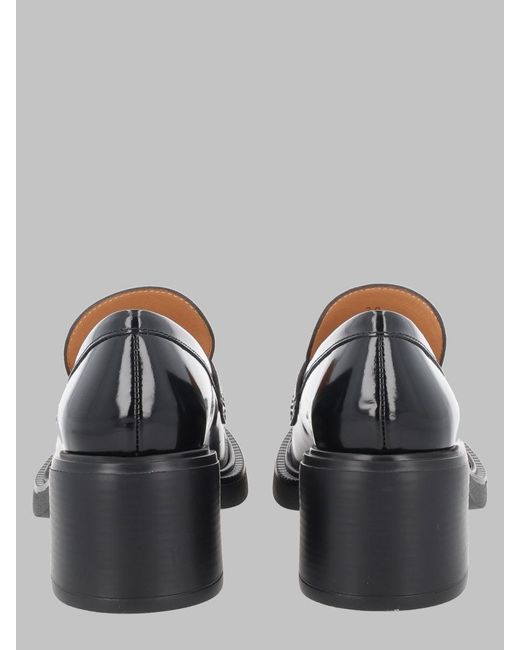 Tod's Gray Classic Leather Loafers For Fall & Winter 2026