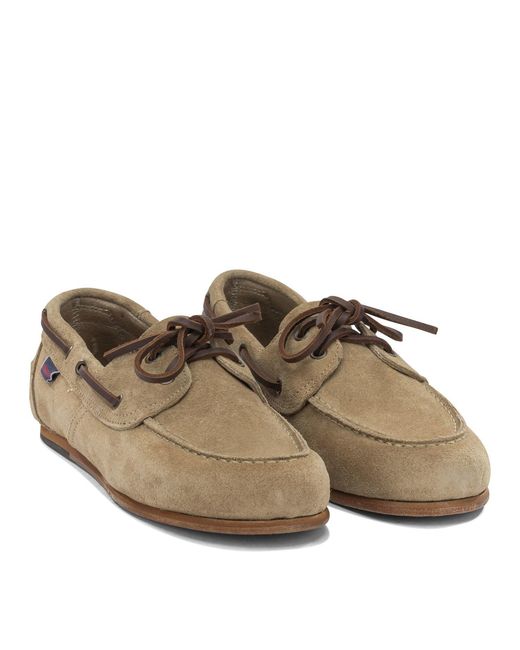 Sebago Brown "Owen" Lace-Up Loafers