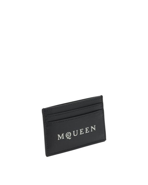 McQueen White Wallets & Card Holders for men