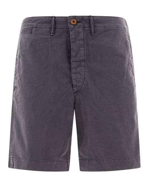 RRL Rrl Door Ralph Lauren Kleding Geverfd Chino Short in het Gray