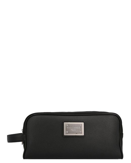 Placca Di Bellezza Del Logo di Dolce & Gabbana in Black da Uomo
