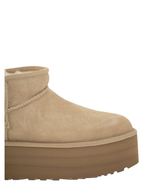 Ugg Brown Ultra Mini Classic