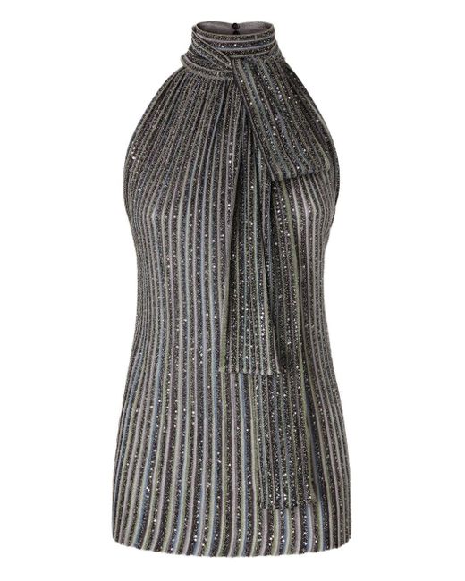 Missoni Verfraaide Haltertop in het Gray