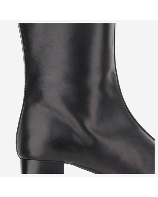 CAREL PARIS Black Leder Starterstiefel