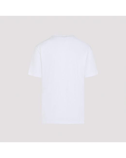 Giorgio Armani Blue Cotton T-Shirt