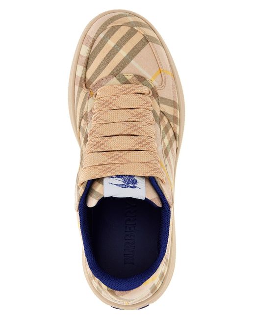 Burberry Natural Check Terrace Sneakers