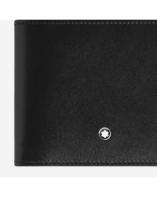 Montblanc Black Wallet Meisterstück Leather for men