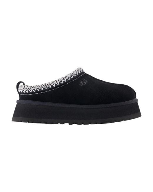 Ugg Black Tazz II Sandalen Leder schwarz