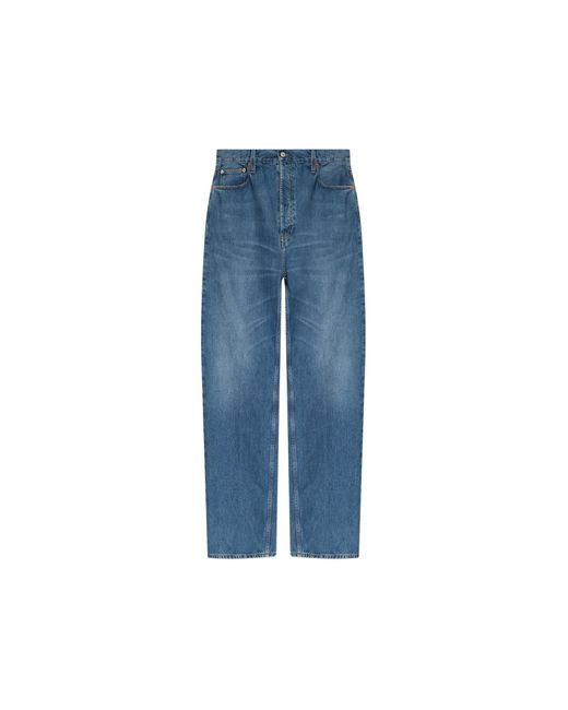 Gucci Blue Relaxed Fitting Denim Jeans