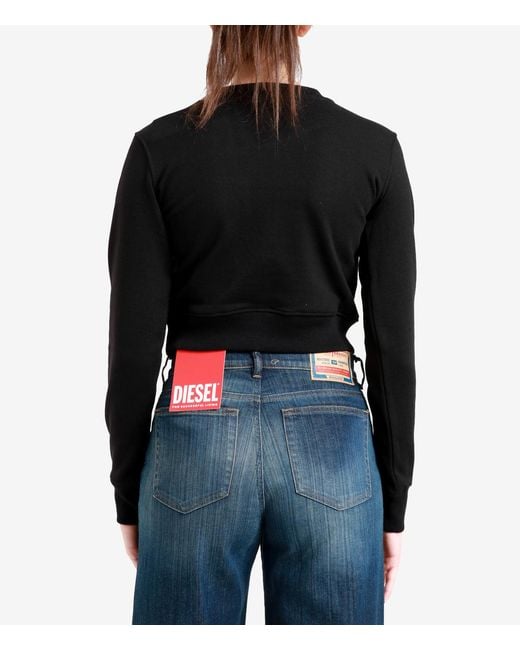 DIESEL Black Sweaters