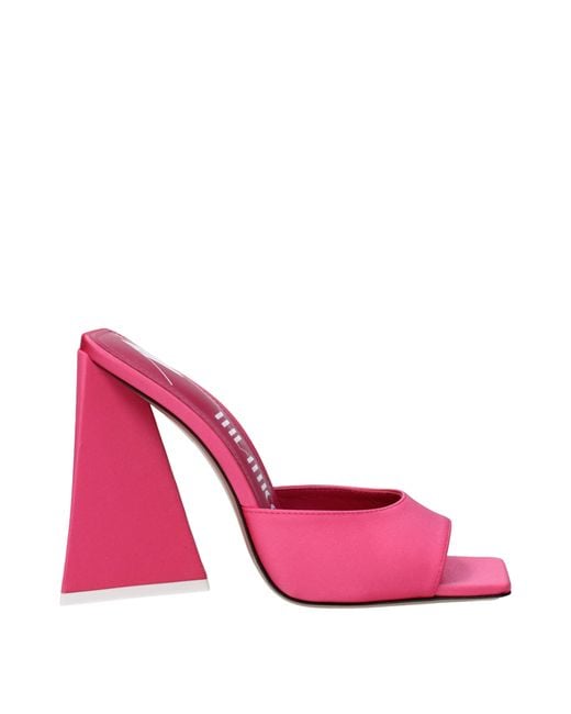 The Attico Pink Venus Heel Sandal