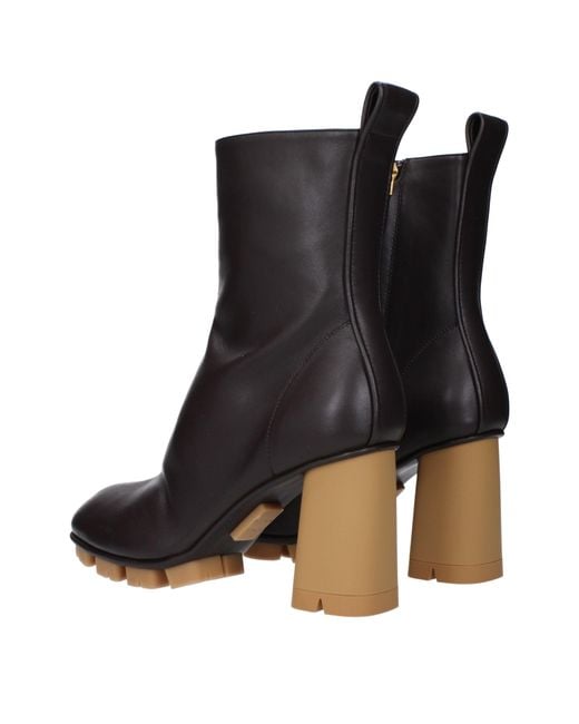 Bottega Veneta Black Shore Ankle Boots