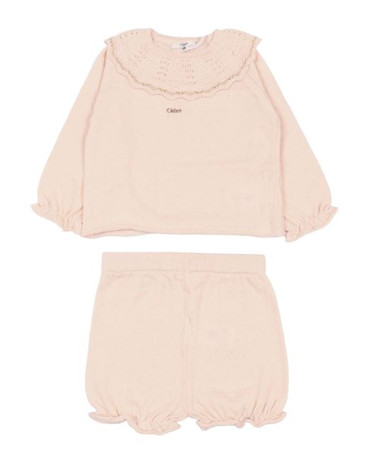 Chloé Natural Cardigan+Pantalone