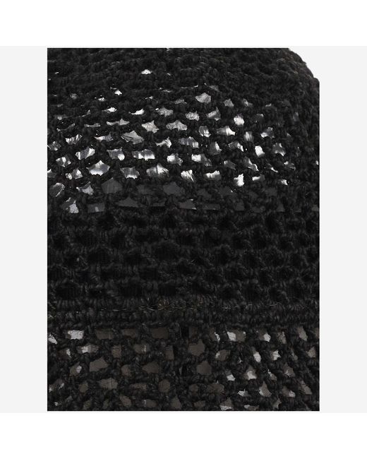 Reinhard Plank Black Mesh Bucket Hat