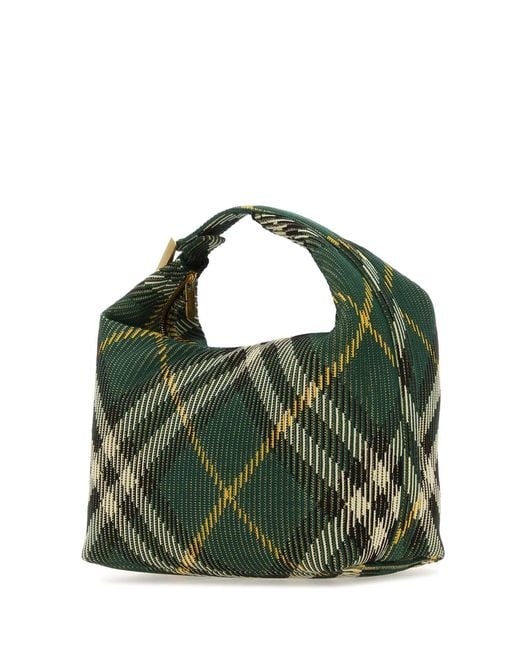 Burberry Green Peg Hand Bags