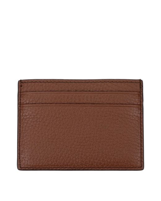 Bally Brown Document Holder/Leather