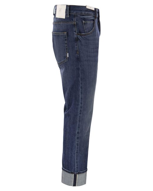 Dub Slim Fit Jeans di PT Torino in Blue