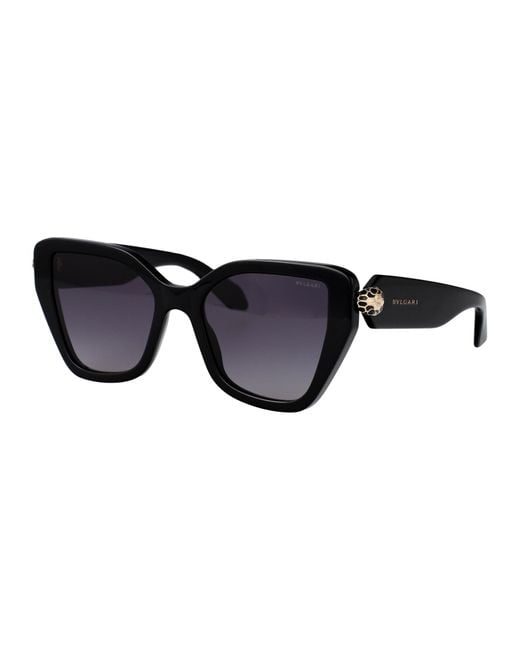 BVLGARI Black Butterfly Sunglasses Bv40033 I 01 B