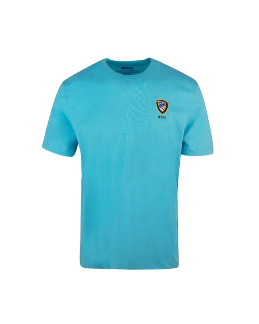 Blauer Blue T Shirt Celeste for men