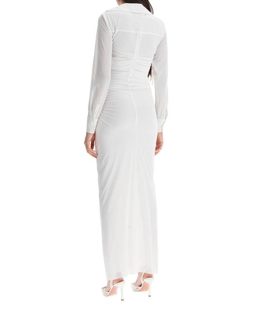 Christopher Esber White Venus Sprungkleid