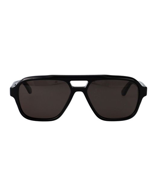 Retrosuperfuture Black Squared Sunglasses Pez