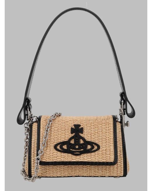 Vivienne Westwood Gray Elegant Mini Shoulder Bag For