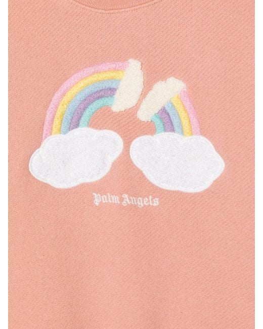 Palm Angels Pink Crewneck