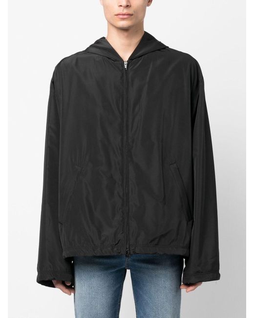 Balenciaga Windjack Met Logoprint in het Black