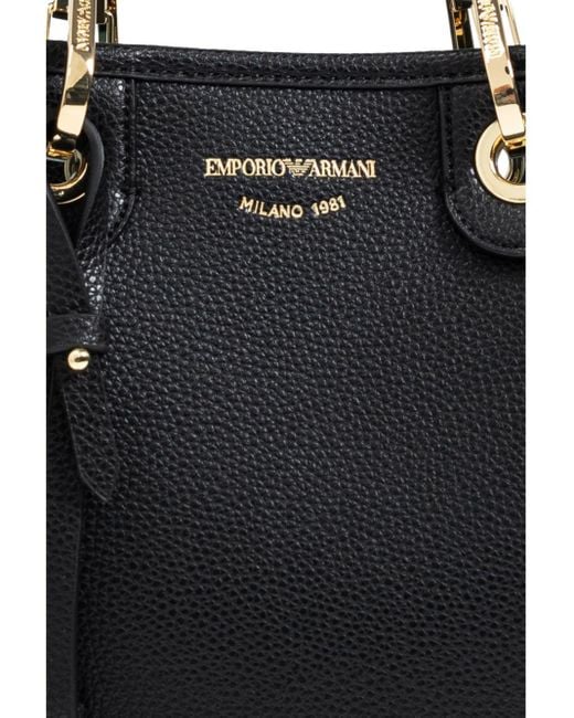 Emporio Armani Black Myea Handtasche
