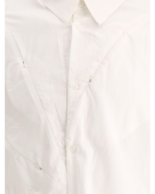 Post Archive Faction PAF White "5.1 Center" Shirt for men