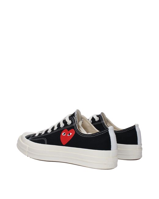 Comme des Garçons Black Sneakers Converse Fabric for men