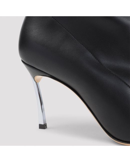Casadei Black Blade Bootie