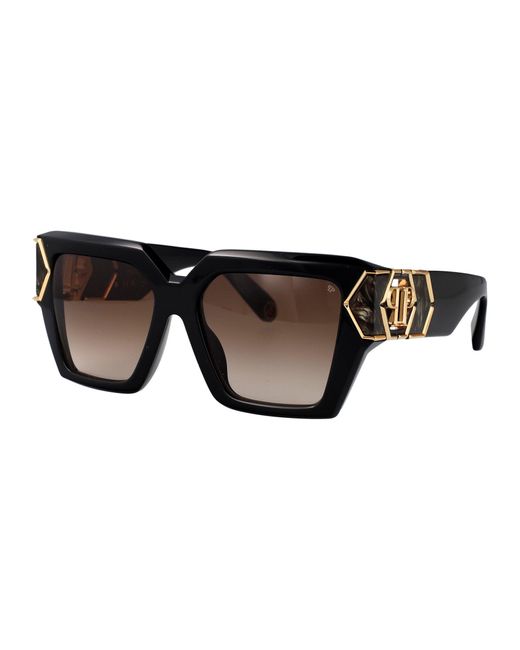 Philipp Plein Black Sunglasses