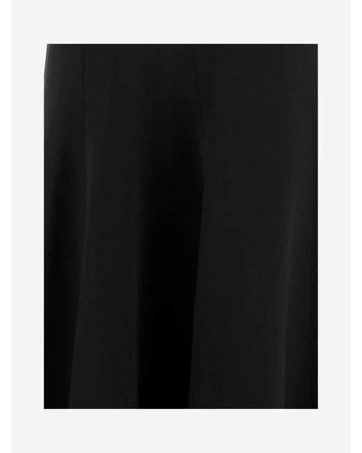 Jacquemus Black La Jupe Dreieck Rock