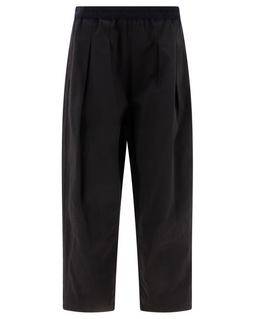Pantaloni di cotone baggy di Maison Margiela in Black da Uomo