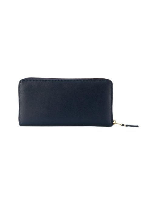 Comme des Garçons Blue Wallet for men