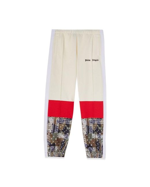 Palm Angels White Camou Track Pant