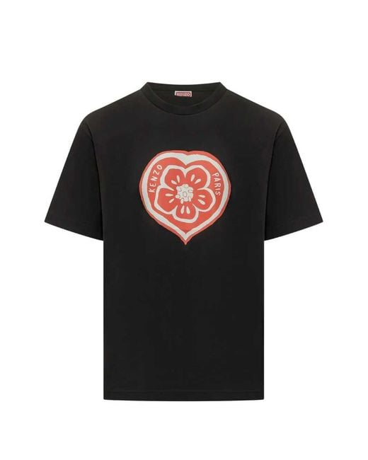 KENZO White T-Shirt Gots Wild Tiger Classic
